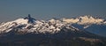 The Black Tusk mountain near Whistler, British Columbia Royalty Free Stock Photo