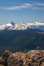 The Black Tusk mountain near Whistler, British Columbia Royalty Free Stock Photo