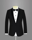 Black tuxedo