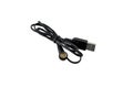 Black USB Charging Cable White Background Royalty Free Stock Photo