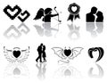 Black Valentines icons