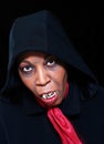 Black vampire Royalty Free Stock Photo