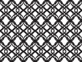 Black vector seamless wavy line pattern