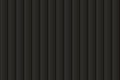 Black vertical wooden, metal, or plastic seamless siding texture