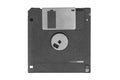 Black vintage floppy disk Royalty Free Stock Photo