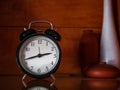 Black Alarm Clock Royalty Free Stock Photo