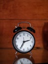 Black Alarm Clock Royalty Free Stock Photo