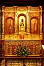 Black virgin of monserrate who rests in the city of bogota