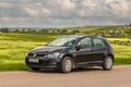 Black Volkswagen Golf on the road, Gagauzja, Republic of Moldova