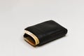 Euro money wallet. isolated Royalty Free Stock Photo