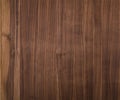 Black walnut wood texture from narrow planks vertical oil finished Royalty Free Stock Photo