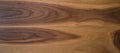 Black walnut wood texture from two boards oil finished Royalty Free Stock Photo