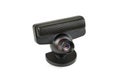 Black webcam on a white background Royalty Free Stock Photo