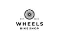 Black Wheels Bike Shop Logo