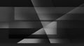 Black And White Abstract Background Design With Stripes And Triangle Shapes In Bold Techno Modern Angle