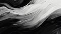 A black and white abstract brushstroke texture