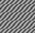 Black and white abstract herringbone geometric seamless pattern, vector