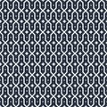 Black and white arabic vector background. Monochrome islamic seamless pattern. Tradition asian geometric ornament Royalty Free Stock Photo