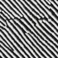 black and white background _A carbon fiber texture pattern with a square shape and a black and white tone Royalty Free Stock Photo