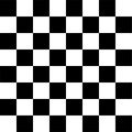 Black and white background squares, pattern, simple grid. Black and white checkered abstract background. Chess board Royalty Free Stock Photo