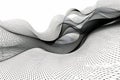 Black and white background in the style of infinity nets. Abstract image Royalty Free Stock Photo