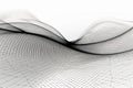 Black and white background in the style of infinity nets. Abstract image Royalty Free Stock Photo