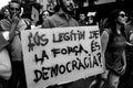 Black&White - Barcelona Protests