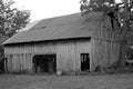 Black & white barn