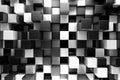 Black and white blocks abstract background