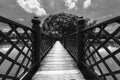 Black and White Bridge wooden