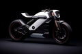 Black and White Brilliance: The Artistry of Conceptual Electric Bike Design