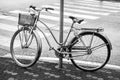 Black and white Bycicle