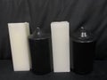 Black and white candles. Great for any wall Royalty Free Stock Photo