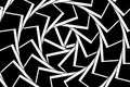 Black and white card spiral pattern background Royalty Free Stock Photo
