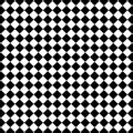 Black and white check pattern