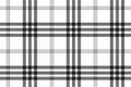 Black white check pixel square fabric texture seamless pattern