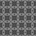 Black and white checked allover seamless pattern.