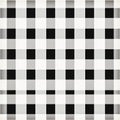 Gradient Gingham Pattern In Black And White
