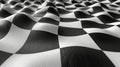 Black and white checkered fabric texture background Royalty Free Stock Photo