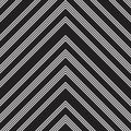 Black and White Chevron Diagonal Stripes seamless pattern background Royalty Free Stock Photo