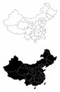 China administrative maps