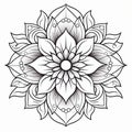 Mandala Flower Coloring Pages: Tattoo-inspired Designs For Relaxation