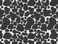 The Black-White Cow print camouflage texture, carpet animal skin patterns or backgrounds, Black and white cows milk theme.
