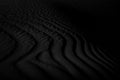 Black and white dark texture of desert sand dunes Royalty Free Stock Photo