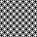 Black and white diagonal checkers seamless pattern