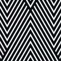 Black and white diagonal lines with stipes triangular shapes background, vector texture Royalty Free Stock Photo