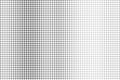 Black and white dotted halftone background. Regular halftone pattern.