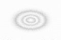 Black and white dotted halftone. Half tone background. Centered oval dotted gradient.