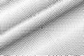 Black white dotted halftone. Half tone background. Contrast diagonal dotted gradient. Royalty Free Stock Photo