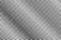 Black and white dotted halftone. Half tone background. Dark striped dotted gradient. Royalty Free Stock Photo